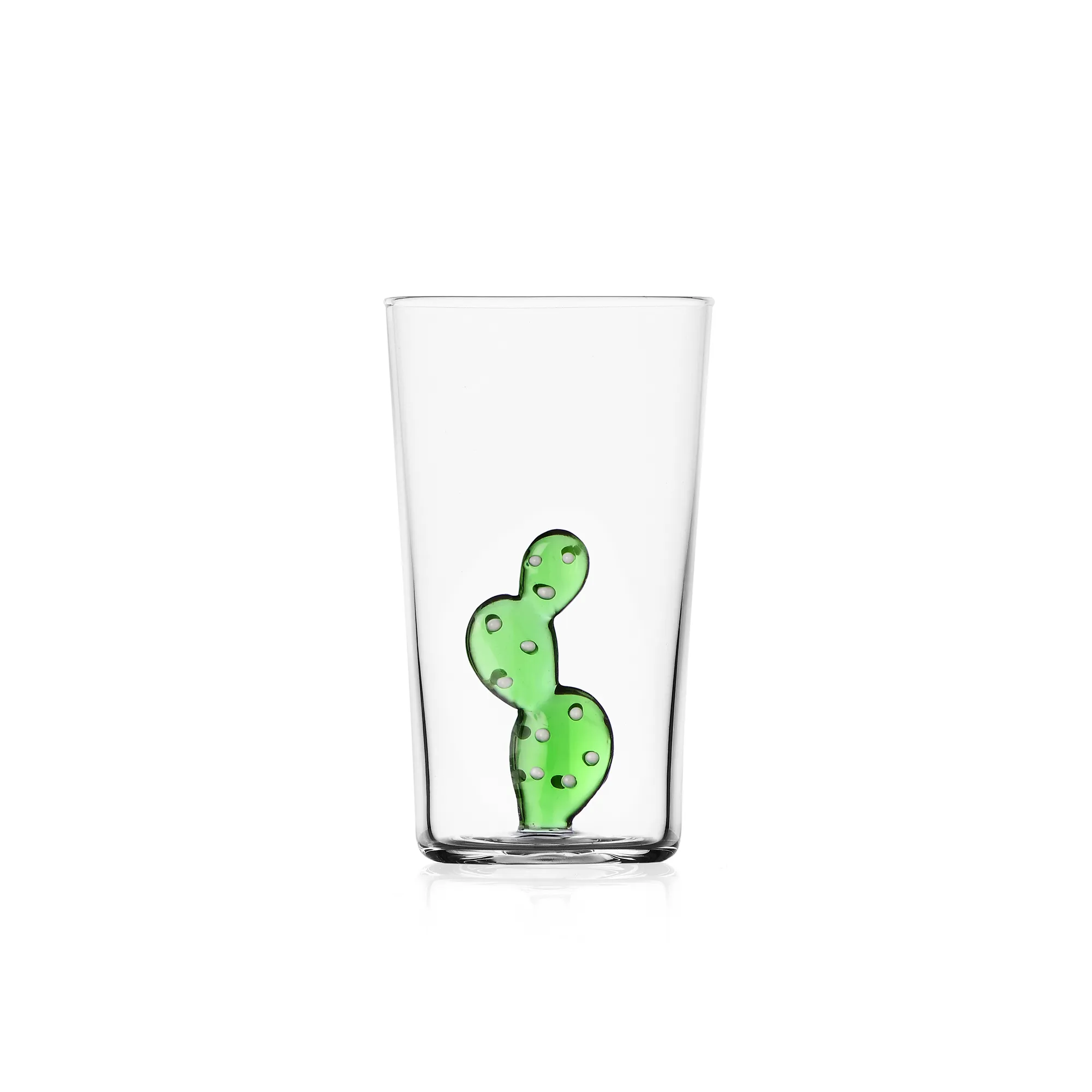 Ichendorf Longdrink Glass Collection Desert Plants Cactus Green